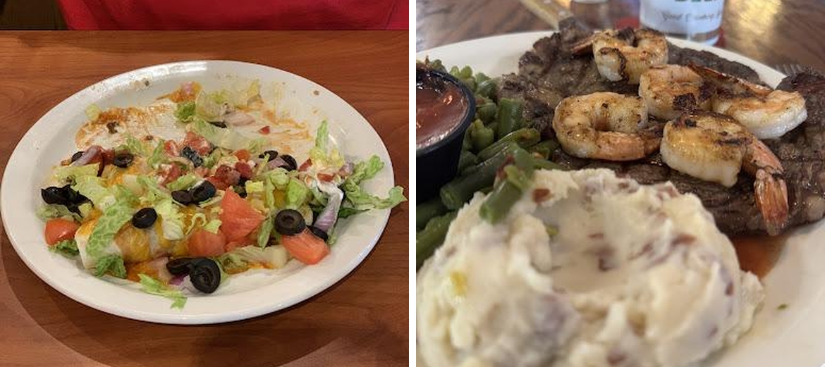 The RailYard Restaurant & Bar Menu